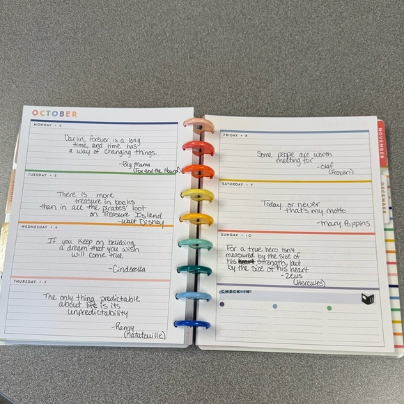 Book Club Bookish 2020-2021 outdated Happy Planner - Picture 4 of 5